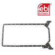 Febi 36370 Oil Pan Gasket Paper Premium Fits Mercedes-Benz T1 1982 - 1994