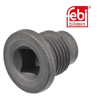 Febi 48880 Oil Drain Plug Metal Rectangle Fits Mercedes-Benz Citan 2013 - 2021