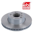 Febi 32177 Brake Disc Front Axle Premium Fits BMW 7 Series 2001 - 2005