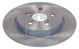 Febi 193391 Brake Disc Solid Rear Coated Surface Fits Toyota Corolla 2019 - 2025