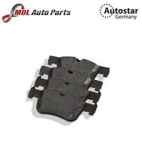 AutoStar Germany Front Brake Pads 34116858910 for BMW 1 Series F20/F21, 2 Series