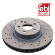 Febi 37725 Brake Disc Front Premium Fits Mercedes-Benz E-Class 2003 - 2009