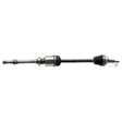 Febi 183033 Drive Shaft With Nut Front Axle Right Fits Ford Transit 2000 - 2006