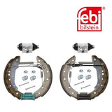 Febi 37513 Brake Shoe Set Rear High Performance Fits Renault Twingo 2007 - 2014