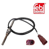 Febi 100851 Exhaust Gas Temperature Sensor Premium Fits Audi A6 2011 - 2018