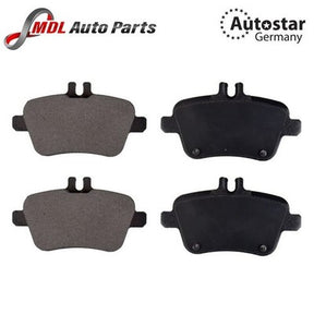 AutoStar Germany Rear Brake Pads Set 0084202320 Mercedes-Benz A-Class W176 A180