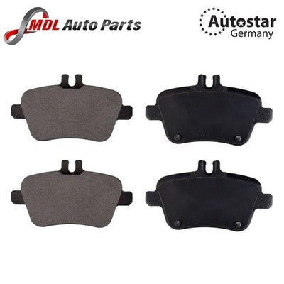 AutoStar Germany Rear Brake Pads Set 0084202320 Mercedes-Benz A-Class W176 A180