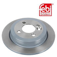 Febi 32176 Brake Disc Rear High Performance Fits Mini Mini Clubvan 2012 - 2014