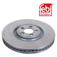 Febi 44144 Brake Disc Front Axle Premium Fits Jaguar XJ 2009 - 2019