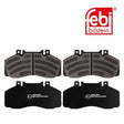 Febi 16566 Brake Pad Set Front Rear Fits Mercedes-Benz Vario 1996 - 2013