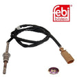 Febi 49305 Exhaust Gas Temperature Sensor Premium Fits Audi A3 2003 - 2012