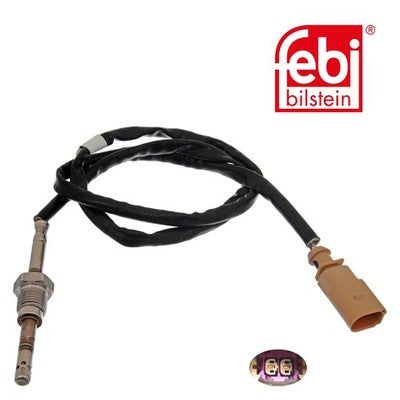 Febi 49305 Exhaust Gas Temperature Sensor Premium Fits Audi A3 2003 - 2012