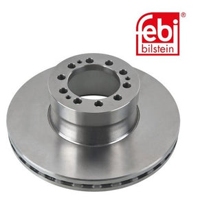 Febi 105973 Brake Disc Front Axle Premium Grade Durable High Performance