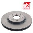 Febi 44123 Brake Disc Front High Performance Fits Opel Astra 2004 - 2010
