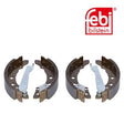 Febi 08202 Brake Shoe Set Rear Axle High Performance Fits Audi 80 1978 - 1981