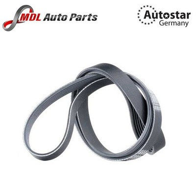 AutoStar Germany V-Ribbed Belt 6PK1538 for BMW E46 E39 E38 E61 E83 E53 E36