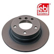 Febi 26134 Brake Disc Rear High Performance Fits BMW 1 Series 2007 - 2011