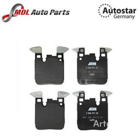 AUTOSTAR BRAKE PAD CERAMICS 34212284989CR