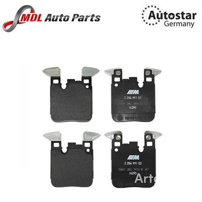 AUTOSTAR BRAKE PAD CERAMICS 34212284989CR