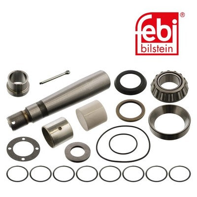 Febi 08651 King Pin Set Front Axle Left Right With Thrust Bearing Premium