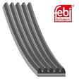 Febi 28853 Auxiliary Belt Premium High Performance Fits Audi A4 2004 - 2005