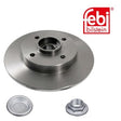 Febi 32782 Brake Disc Rear Axle Premium Fits Citroën DS3 2013 - 2015