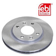 Febi 10316 Brake Disc Front High Performance Fits Citroen ZX 1996 - 1997
