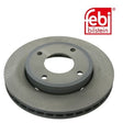 Febi 22835 Brake Disc Front High Performance Fits Smart Forfour 2004 - 2006