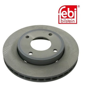 Febi 22835 Brake Disc Front High Performance Fits Smart Forfour 2004 - 2006
