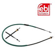 Febi 49620 Brake Cable Rear Right Fits Renault Modus / Grand Modus 2011-2024