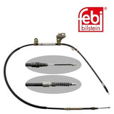 Febi 32464 Brake Cable Left Rear High Performance Fits VW Passat 1998-2000