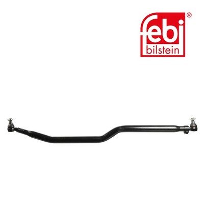 Febi 104524 Tie Rod Guide Rod Front Axle With Crown Nut Premium High Performance