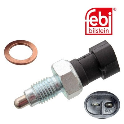 Febi 28651 Reverse Light Switch Brass 5-Sp 6-Sp Manual Fits Opel Corsa 2006 - 14