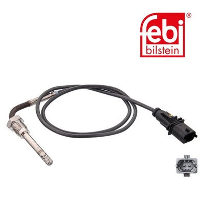 Febi 100813 Exhaust Gas Temperature Sensor Fits Fiat Grande Punto 2005 - 2025