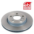 Febi 104102 Brake Disc Front High Performance Fits Mini Cooper 2013 - 2024