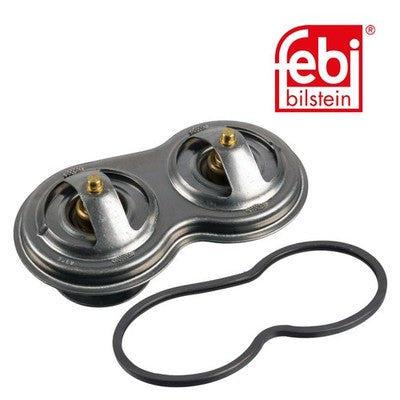 Febi 21551 Double Thermostat With Gasket And Seal Premium High Performance