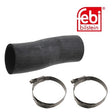Febi 49052 Coolant Hose With Clamps Durable Suspension Standard High Performance