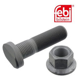 Febi 49026 Wheel Stud With Nut Spiral Bolt Zink Flake Coated Surface Premium