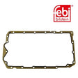 Febi 36379 Oil Pan Gasket ACM Polyacrylate Premium Fits BMW 3 Series 2010 - 2013