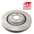 Febi 108442 Brake Disc Front Axle Premium Fits Lexus RX 2008 - 2015