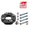 Febi 31179 Flexible Coupling Kit Steel Elastomer Fits VW Bora 1998 - 2001