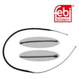 Febi 49623 Premium Brake Cable High Performance Fits VW LT 28-50 1978-1991