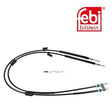 Febi 101801 Premium Brake Cable Left Rear Right Fits Ford C-Max 2007-2010