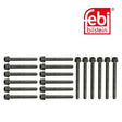 Febi 22034 Cylinder Head Bolt Set Premium Fits Volkswagen Passat 2000 - 2005