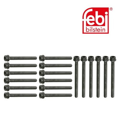 Febi 22034 Cylinder Head Bolt Set Premium Fits Volkswagen Passat 2000 - 2005