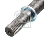 Febi 183086 Drive Shaft With Nut Front Right Fits Nissan Qashqai +2 2011 - 2013