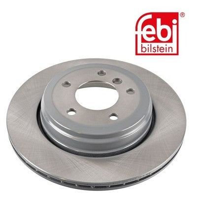 Febi 24344 Brake Disc Rear High Performance Fits BMW 5 Series 2007 - 2009