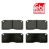 Febi 16573 Brake Pad Set Front Rear Axle With Fastening Material Premium