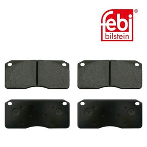 Febi 16573 Brake Pad Set Front Rear Axle With Fastening Material Premium