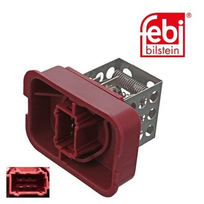 Febi 48926 Resistor Red High Performance Fits Opel Astra 1998 - 2005